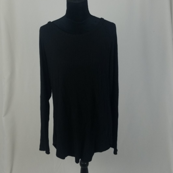Chaser XL black long sleeve waffle thermal top - Picture 2 of 6